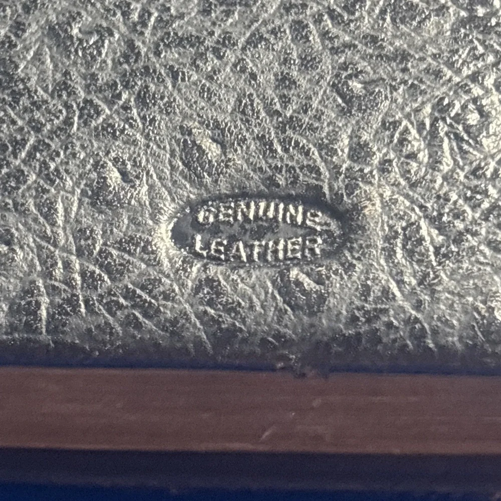 Vintage 1940s Five Year Diary Book Leather Cover Unused Antique Journal with Key